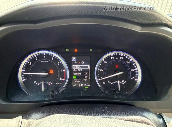 5TDYZRFH0HS188103 2017 TOYOTA HIGHLANDER Gray ხელსაწყოთა პანელის ხედი