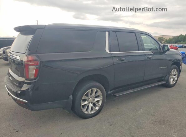 1GNSCFKT2PR101256 2023 CHEVROLET SUBURBAN Black Передня права чверть