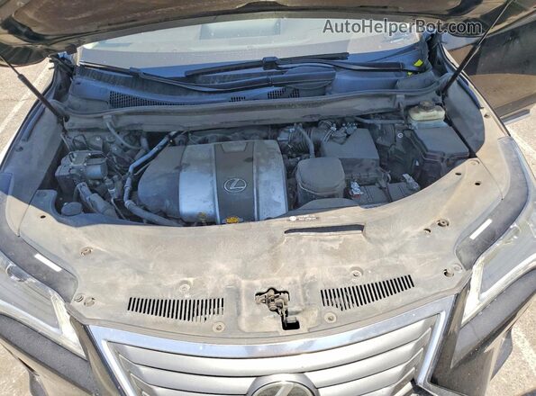 2T2BZMCAXGC007480 2016 LEXUS RX Черный Вид подкапотного пространства