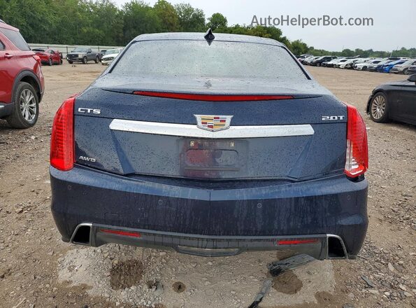 1G6AW5SX7H0157310 2017 CADILLAC CTS Blue Widok wnętrza z przodu
