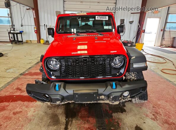1C4RJXN61RW229128 2024 JEEP WRANGLER Red Rear view