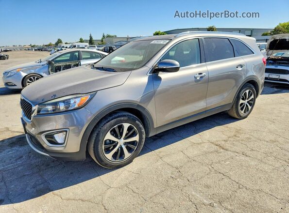 5XYPH4A59HG313997 2017 KIA SORENTO Tan Rear left