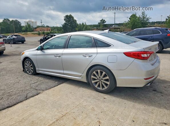 5NPE34AF1HH466221 2017 HYUNDAI SONATA Silver Trasero derecho