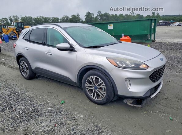 1FMCU0H60LUB10274 2020 FORD ESCAPE Silver Դիմացի տեսք