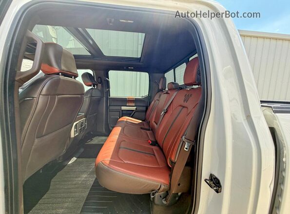 1FTEW1E4XKFA22142 2019 FORD F150 White Front interior view