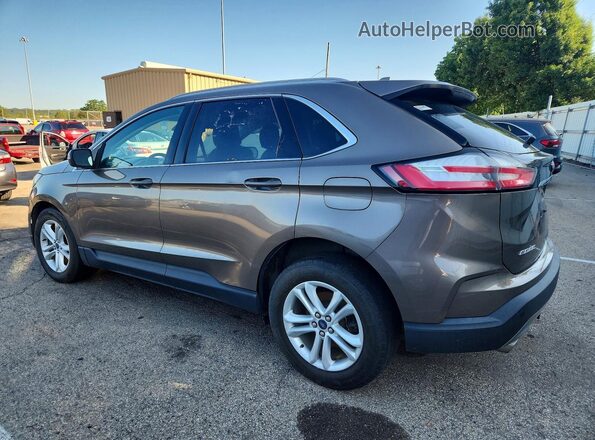 2FMPK4J97KBB57454 2019 FORD EDGE Gray Задня права чверть