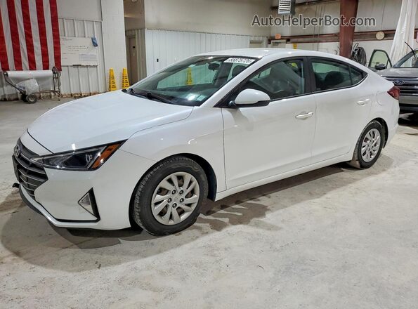 5NPD74LF8LH565057 2020 HYUNDAI ELANTRA White Rear left