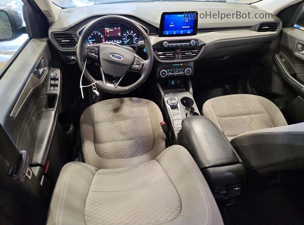 1FMCU0G67MUA85568 2021 FORD ESCAPE Gray Vista del cuadro de instrumentos