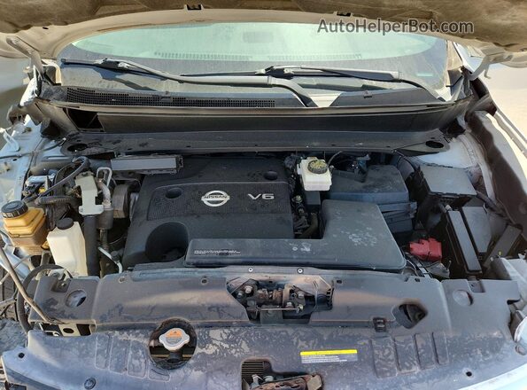 5N1AR2MN7GC637029 2016 NISSAN PATHFINDER Silver Вид наклейки з VIN-кодом