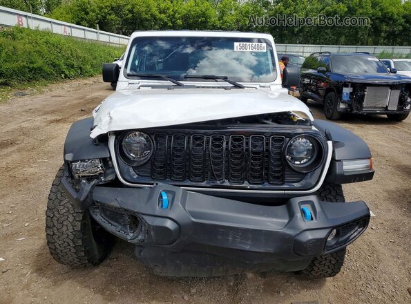 1C4RJXN69RW201934 2024 JEEP WRANGLER White უკანა ხედი