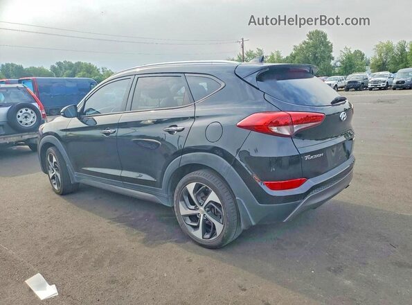 KM8J33A29GU080748 2016 HYUNDAI TUCSON Black Trasero derecho