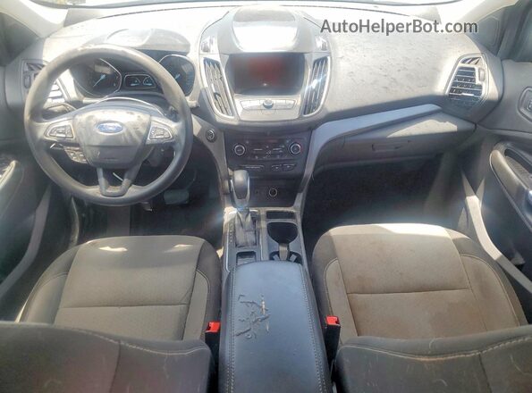 1FMCU9GD8KUB42747 2019 FORD ESCAPE Silver Widok zestawu wskaźników