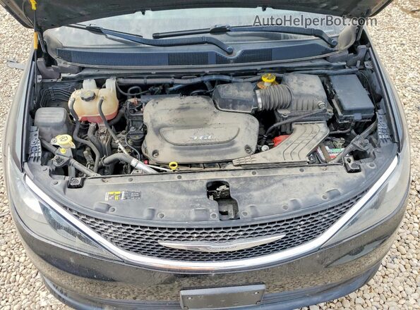 2C4RC1DGXHR502219 2017 CHRYSLER PACIFICA Black Widok naklejki z numerem VIN