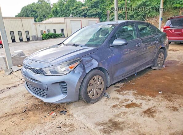 3KPA24AB5KE241620 2019 KIA RIO Gray Rear left