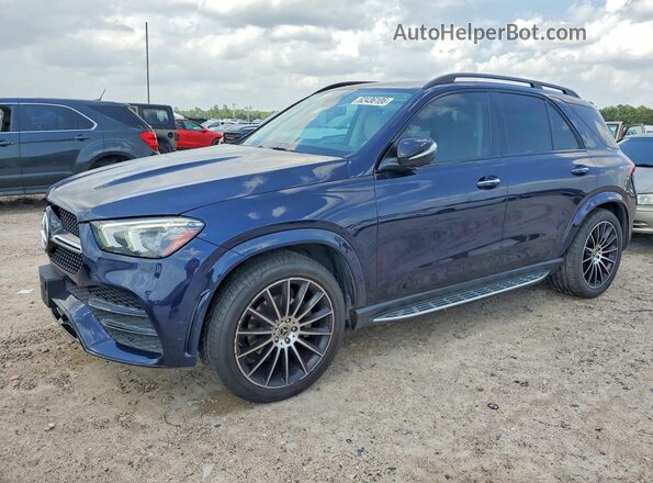 4JGFB4JB8MA495197 2021 MERCEDES-BENZ GLE-CLASS Blue Trasero izquierdo