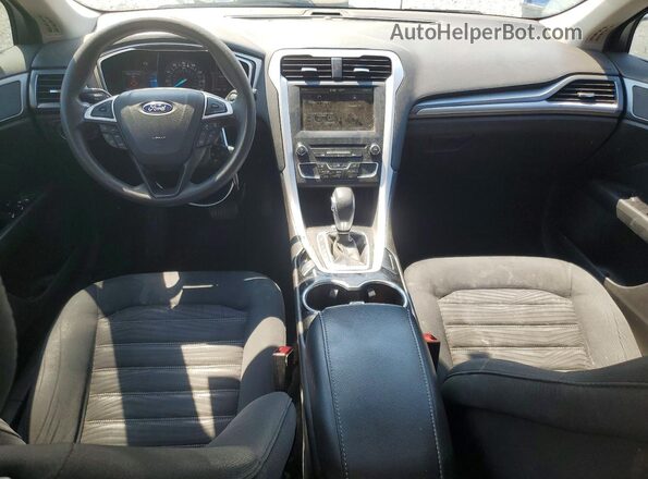 3FA6P0HD4GR247020 2016 FORD FUSION Gray Հետևի նստատեղերի տեսք