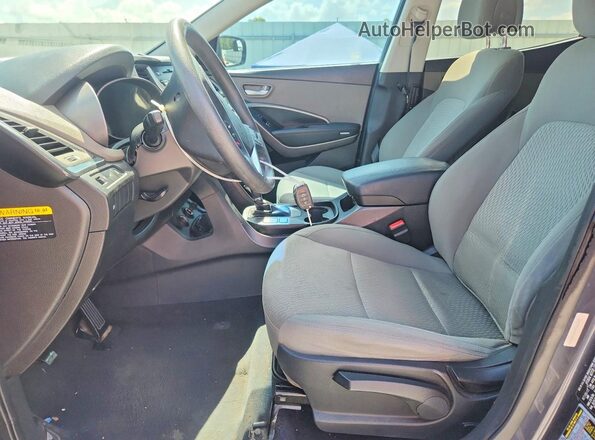 5XYZT3LB1GG354403 2016 HYUNDAI SANTA Blue Առջևի վահանակի տեսք