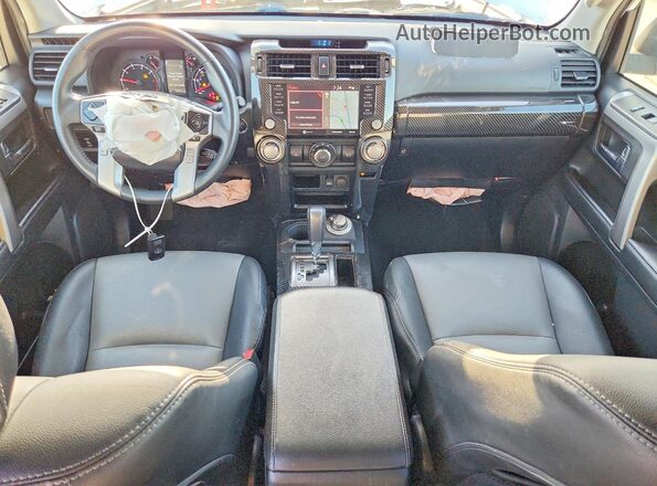 JTEBU5JR4L5781633 2020 TOYOTA 4RUNNER White Vista del cuadro de instrumentos