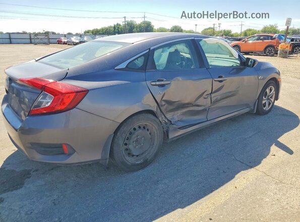 2HGFC2F56JH513008 2018 HONDA CIVIC Gray Delantero derecho