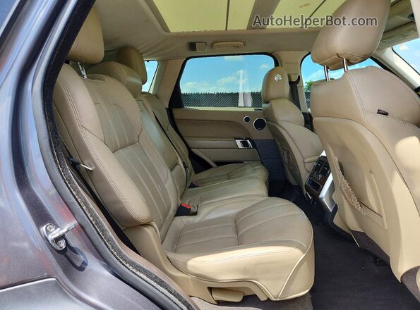 SALWR2KF1GA641829 2016 LAND ROVER RANGE Gray Widok komory silnika
