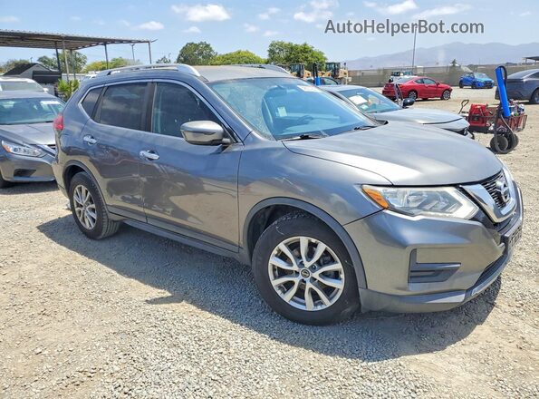 KNMAT2MT4HP522886 2017 NISSAN ROGUE Gray Դիմացի տեսք
