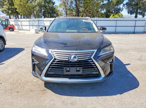 2T2ZZMCA6GC017907 2016 LEXUS RX Black Rear view