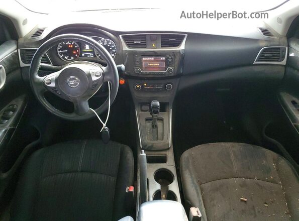 3N1AB7AP5GY209689 2016 NISSAN SENTRA Gray Սարքավորումների վահանակի տեսք
