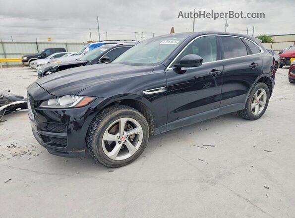 SADCJ2FX7KA399081 2019 JAGUAR F-PACE Black Tył lewy