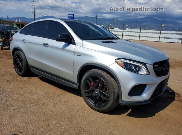 4JGED6EB9KA141536 2019 MERCEDES-BENZ GLE Silver Vista frontal