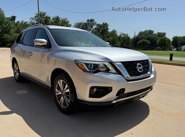 5N1DR2MN8JC624231 2018 NISSAN PATHFINDER Silver Trasero izquierdo