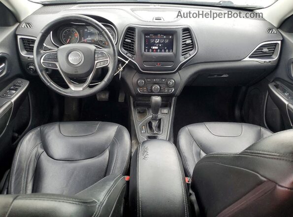 1C4PJLCB8KD145096 2019 JEEP CHEROKEE Charcoal ხელსაწყოთა პანელის ხედი