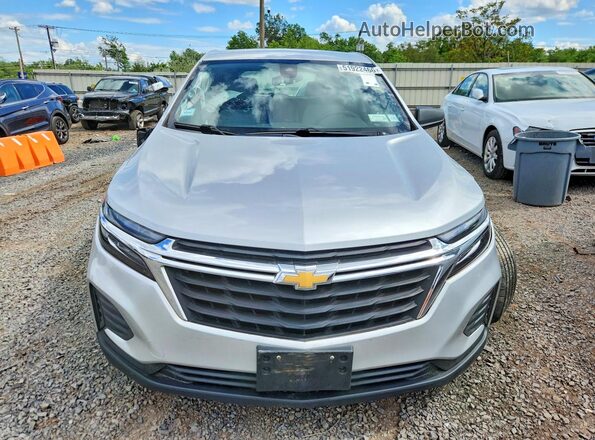 3GNAXFEV1NS152383 2022 CHEVROLET EQUINOX Silver Հետևի տեսք