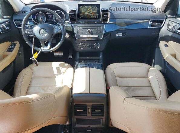 4JGDA5GB5GA633211 2016 MERCEDES-BENZ GLE-CLASS White Սարքավորումների վահանակի տեսք
