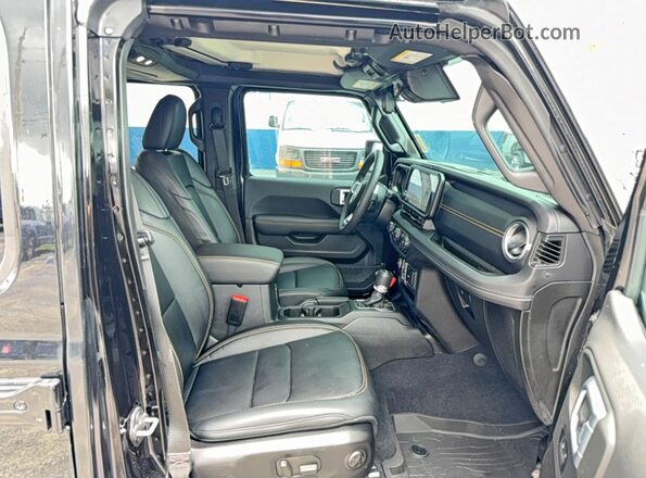1C4PJXEN4SW508884 2025 JEEP WRANGLER Black უკანა ხედი