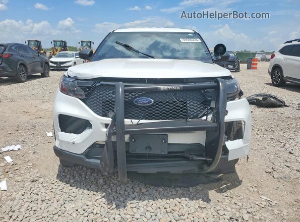 1FM5K8AB2PGB12651 2023 FORD EXPLORER Белый Вид сзади