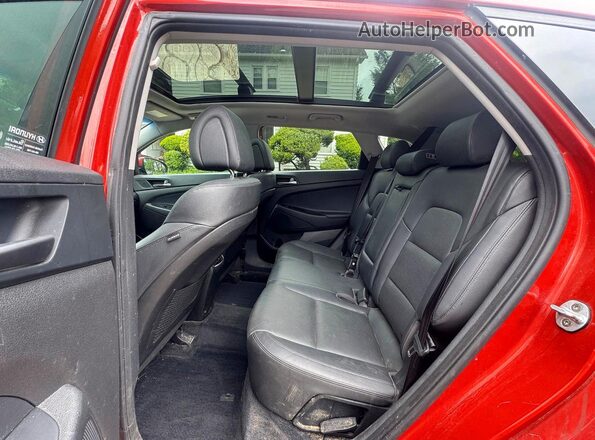 KM8J3CA26GU094705 2016 HYUNDAI TUCSON Burgundy Вид ззаду