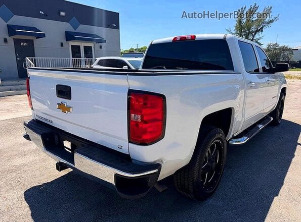 3GCPCRECXJG597832 2018 CHEVROLET SILVERADO Белый Передняя правая четверть