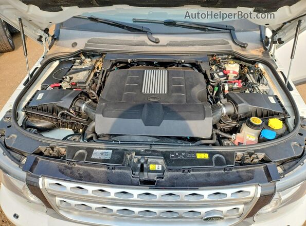 SALAK2V64GA790455 2016 LAND ROVER LR4 White Engine compartment view