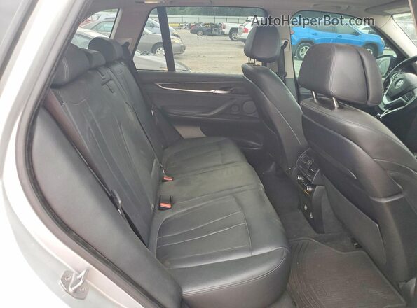5UXKT0C51G0F74755 2016 BMW X5 Silver Engine compartment view