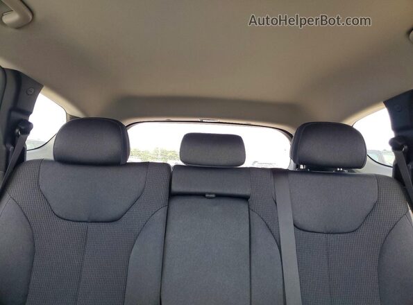 5NMS24AJ8MH339872 2021 HYUNDAI SANTA FE White Rear interior view