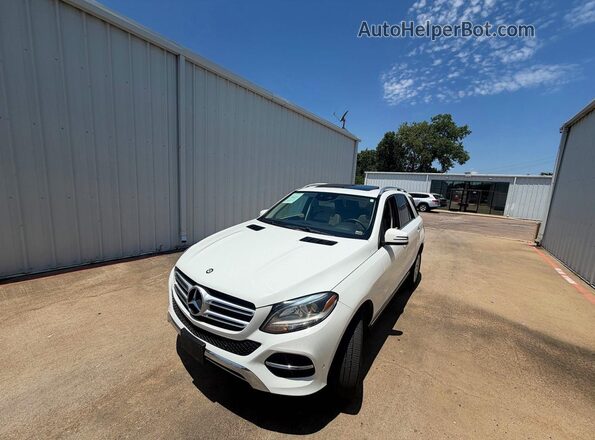 4JGDA5HB1GA686616 2016 MERCEDES-BENZ GLE-CLASS White Rear right