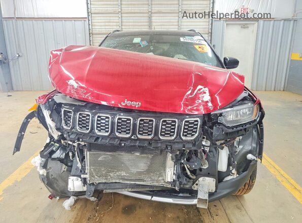 3C4NJDCN4ST552897 2025 JEEP COMPASS Red Rear view