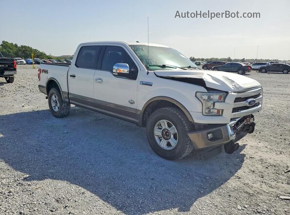 1FTEW1EF7HFA64181 2017 FORD F150 White Вид спереду