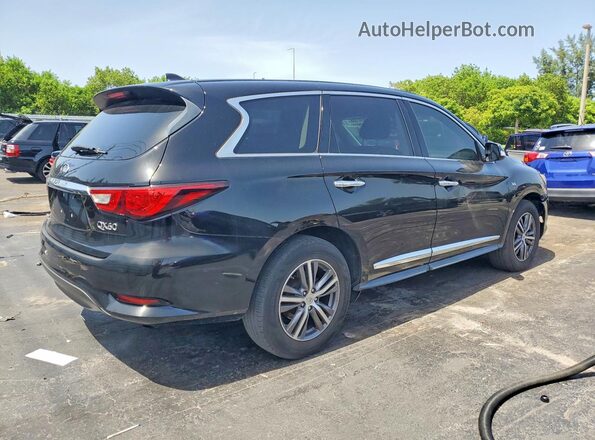 5N1DL0MN8JC507139 2018 INFINITI QX60 Black Առջևի աջ