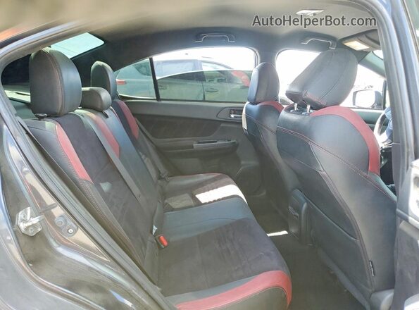JF1VA2M6XG9800071 2016 SUBARU WRX Gray Вид задньої частини салону