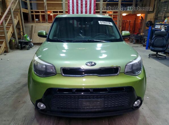 KNDJP3A56G7852172 2016 KIA SOUL Green Vista trasera