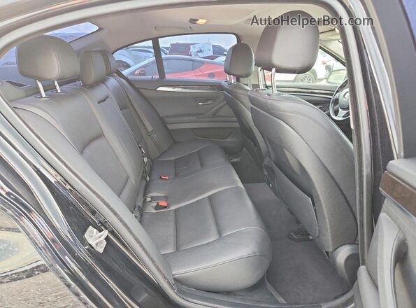 WBA5A5C58GG353818 2016 BMW 5 SERIES Black Vista interior trasera