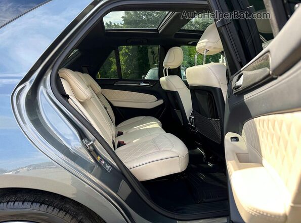 4JGDA6EBXJB049784 2018 MERCEDES-BENZ GLE-CLASS Gray Vista del cuadro de instrumentos
