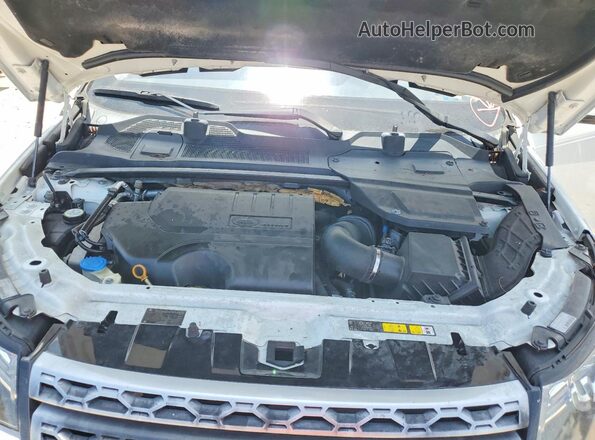 SALCR2RX7JH748352 2018 LAND ROVER DISCOVERY White VIN კოდის სტიკერის ხედი