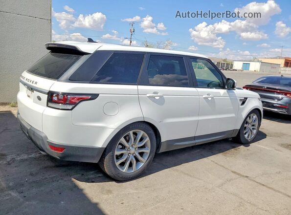 SALWG2PF5GA592729 2016 LAND ROVER RANGE Белый Передняя правая четверть